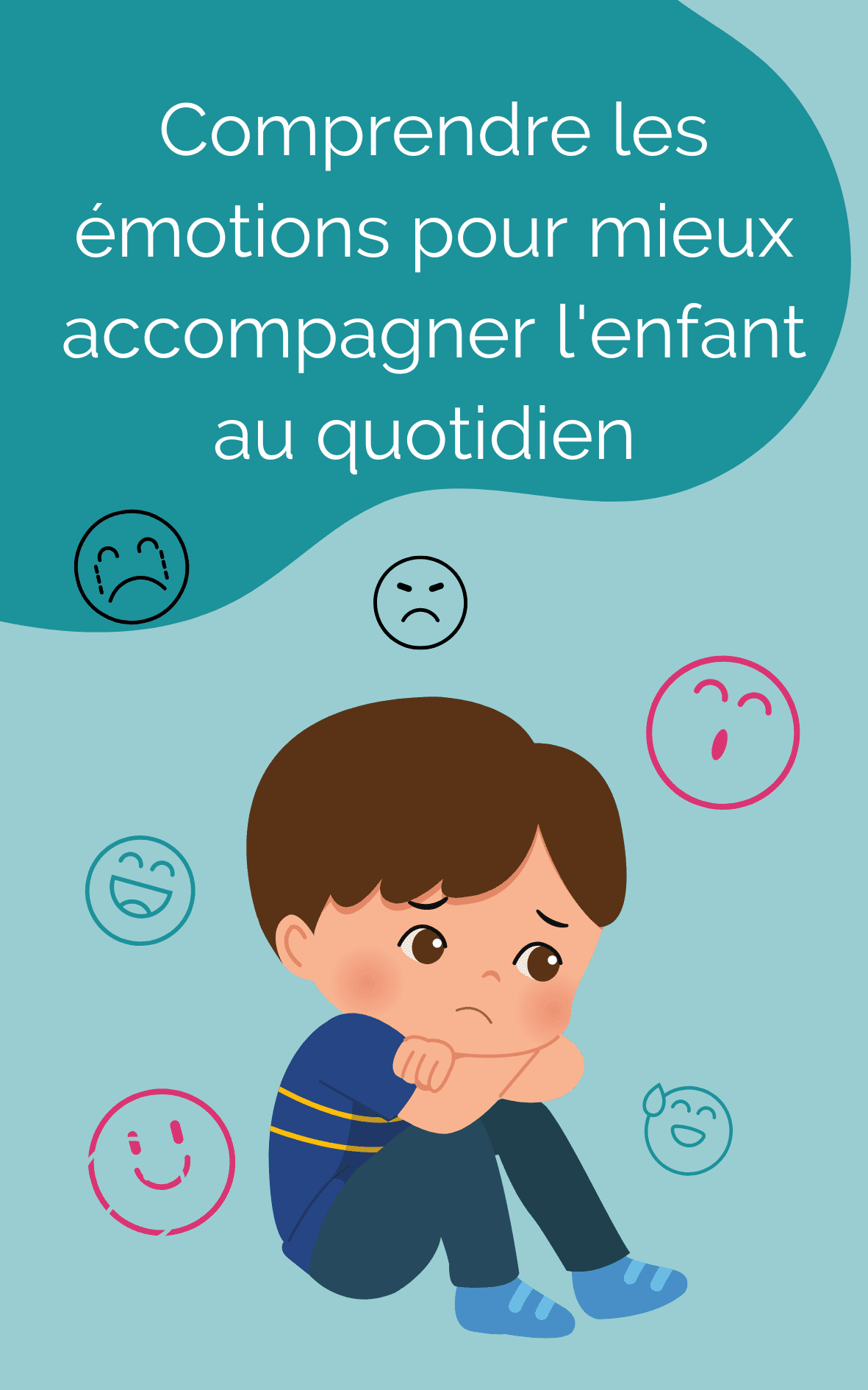 illustration de formation, comprendre les émotions pour mieux accompagner l'enfant au quotidien