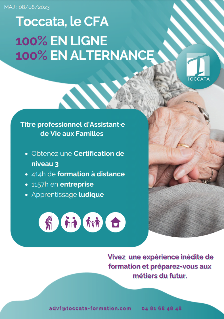 couverture du catalogue advf toccata