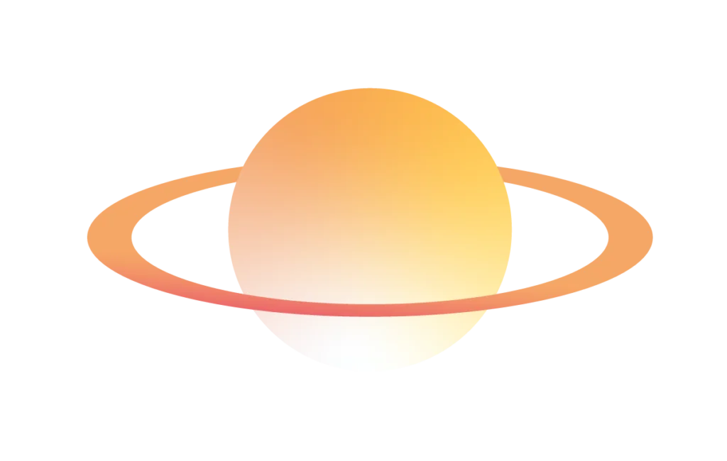 illustration planette orange aepe